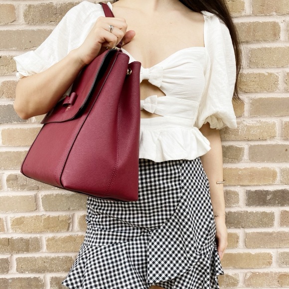 Kate Spade Large Mason Tote Wallet Set Bow - Picture 2 of 8